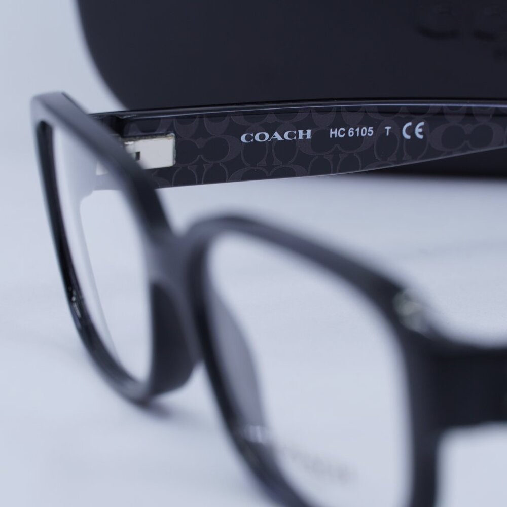 Exclusive Sale! Coach HC6105 5420 Black Eyeglasses 51mm - Picture 9 of 12